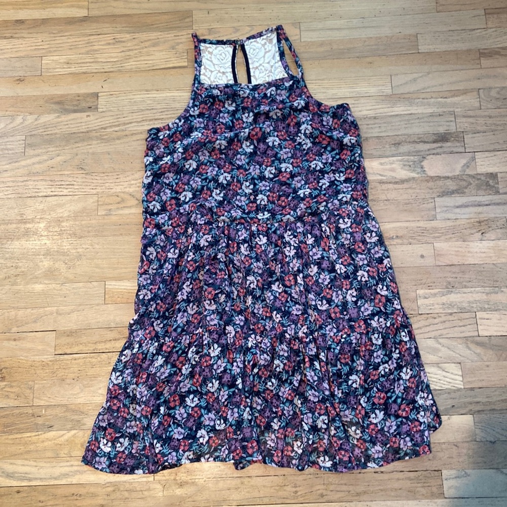Abercrombie kids, size 12, flower patterned dress